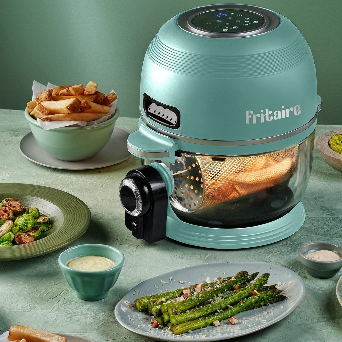 Self-Cleaning Air Fryer™ & Non-Toxic Air Fryer™ - Sage Green