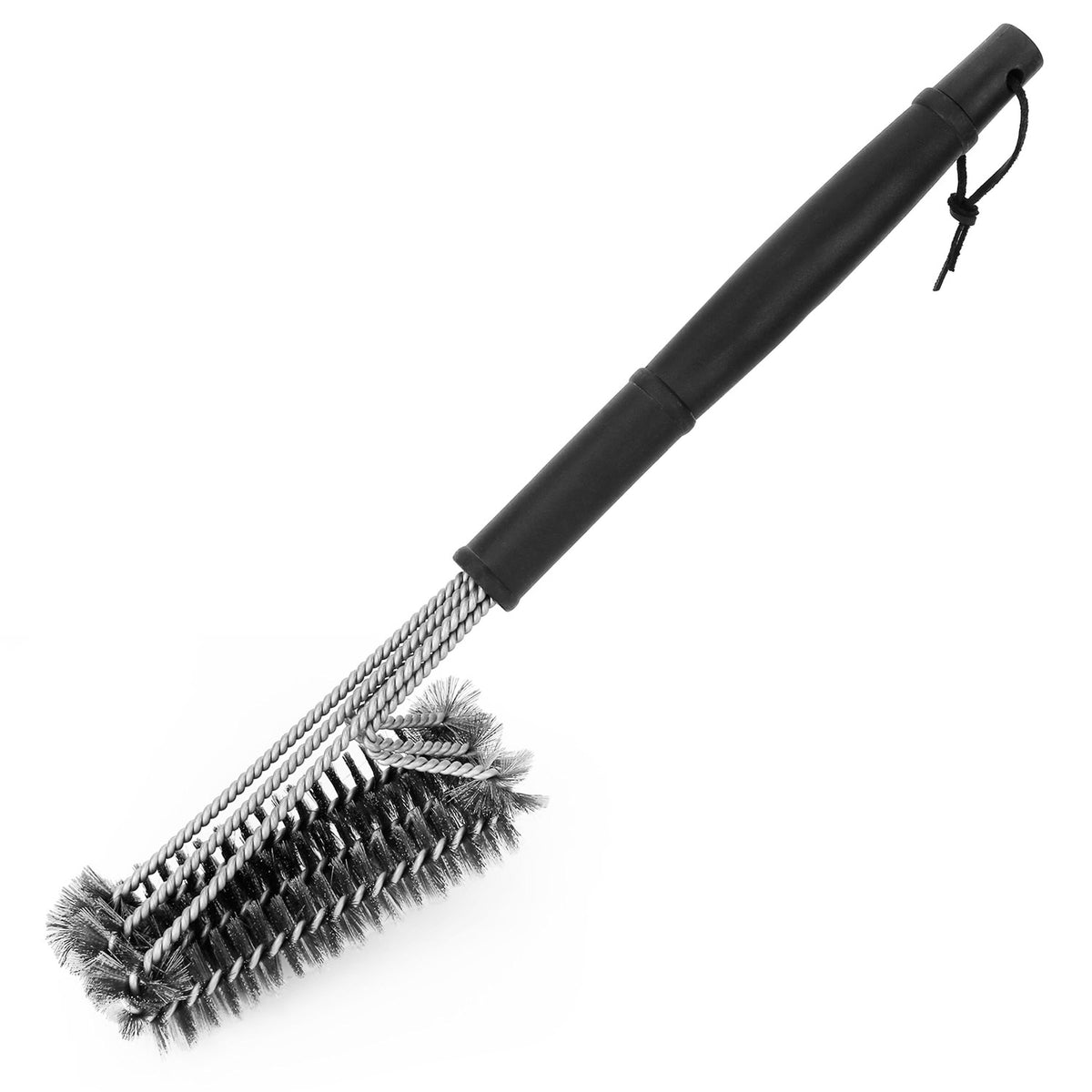 Stainless Steel BBQ Grill Cleaning Brush with 18" Handle