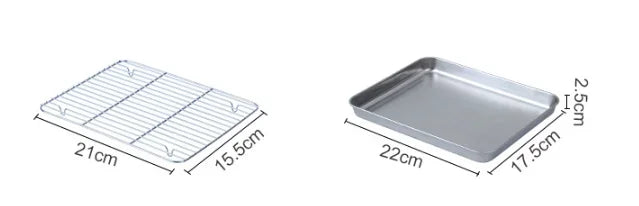 Stainless Steel BBQ & Steaming Mesh Rack