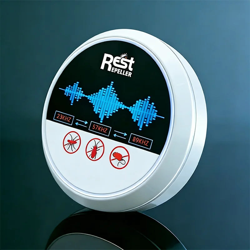 PestPulse™ Repeller 🐭🔊 — Smart Ultrasonic Pest Control