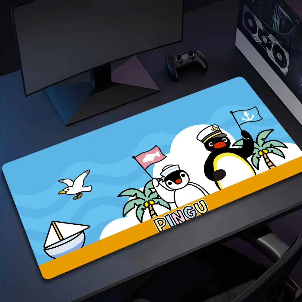 Pingu Penguin Non-Slip Mouse Pad