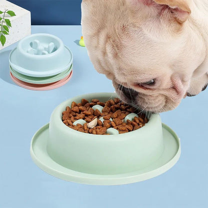 Non-Slip Slow Feeder Pet Bowl