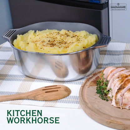 Oval Dutch Oven with Lid - 5 Quart (11 Inch)