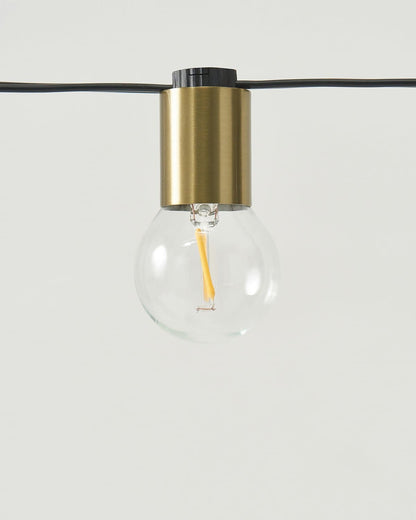 Glow Globe Plug-in String Lights