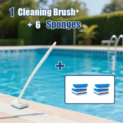 7-Piece Detachable Cleaning Brush & Sponge Set
