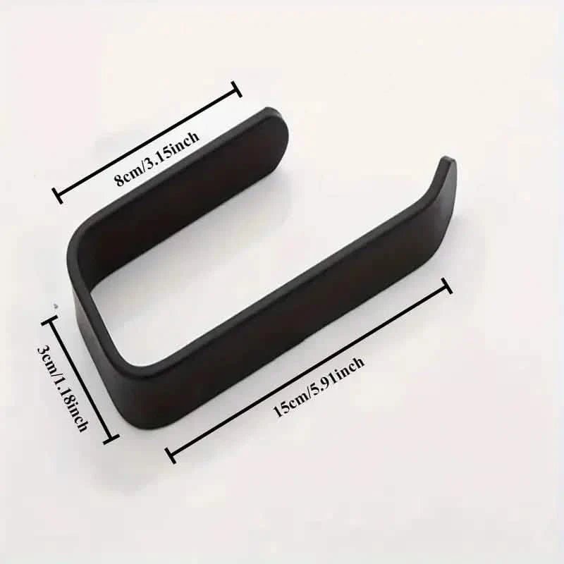 2-Pack: No-Drill Self-Adhesive Toilet Paper Holder