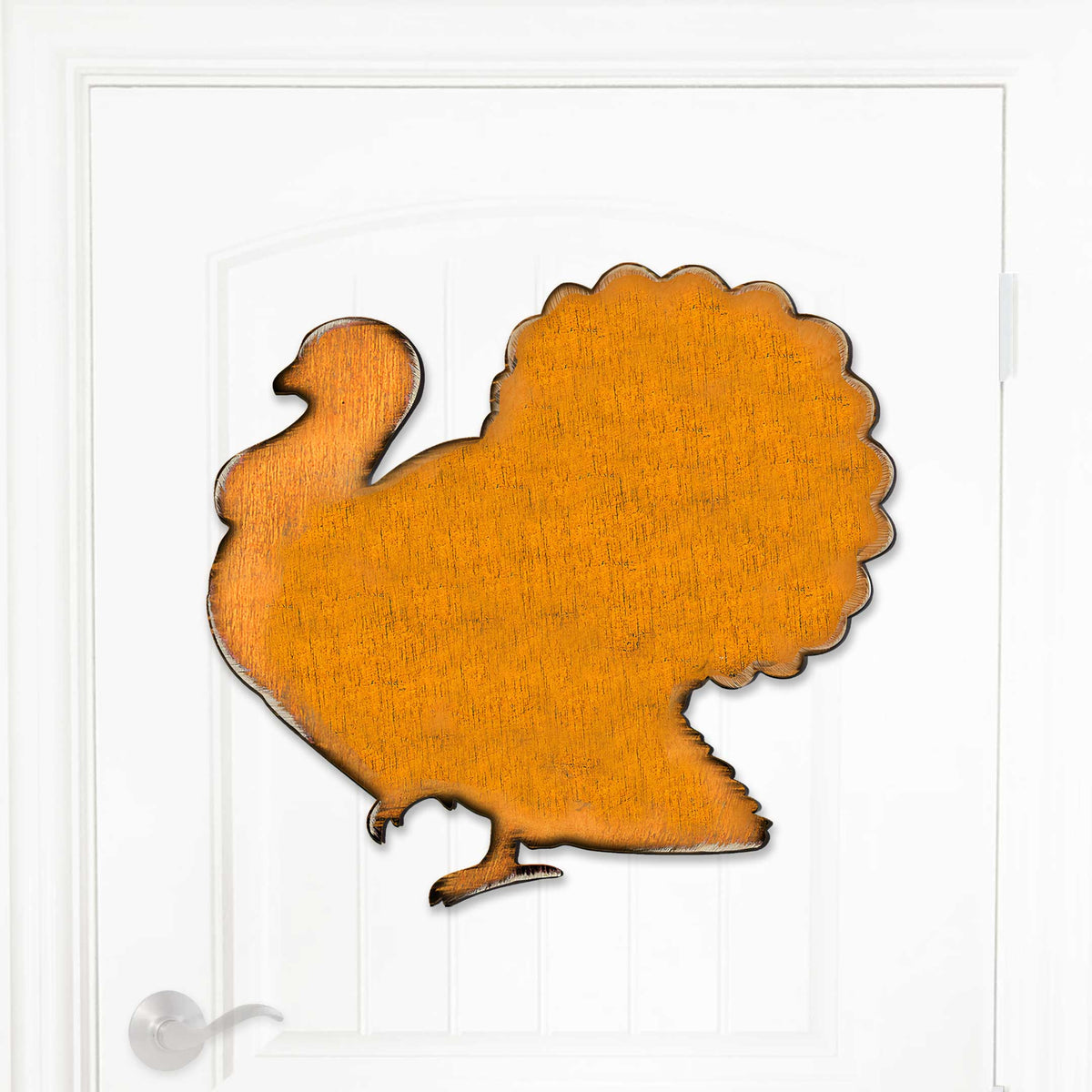 Rustic Turkey Holiday Door Decor