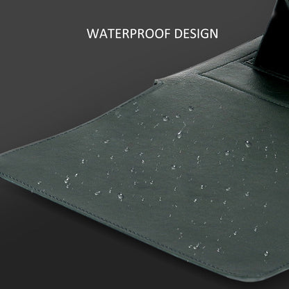 PU Leather Laptop Sleeve with Support Frame