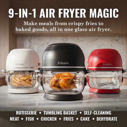 Self-Cleaning Air Fryer™ & Non-Toxic Air Fryer™ - Cherry