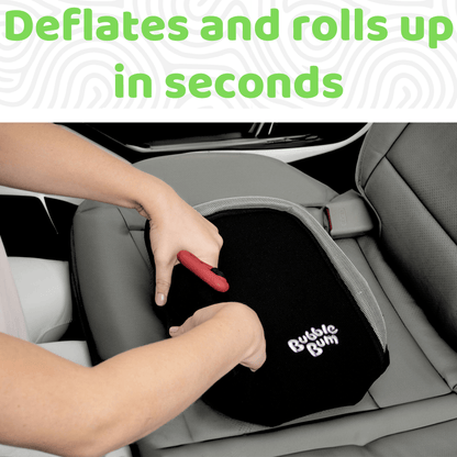 BubbleBum Inflatable Travel Booster Seat, Ages 4–11