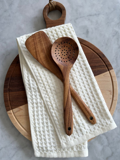 Nosara Teak Wood Utensil Set