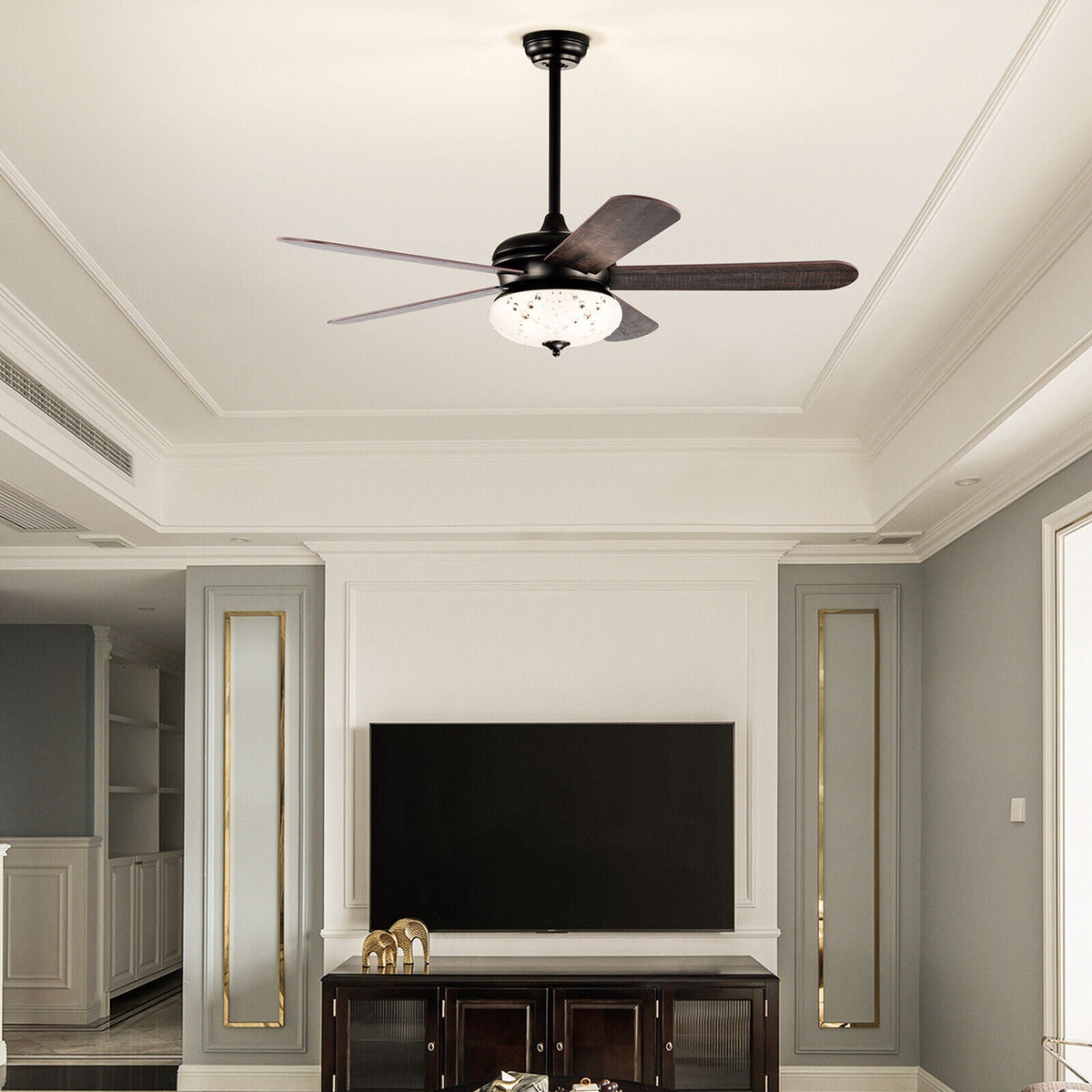 52 Inches Ceiling Fan with Remote Control