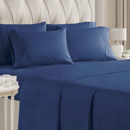 6-Piece Set: Hotel Luxury Bed Sheets