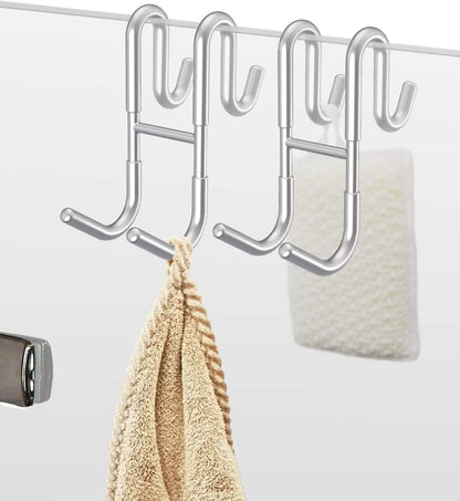 Rust-Resistant Door Mount Shower Hook
