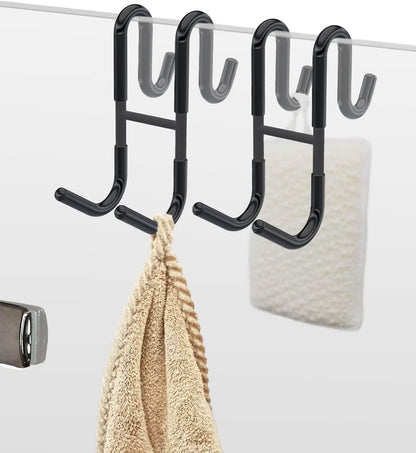 Rust-Resistant Door Mount Shower Hook