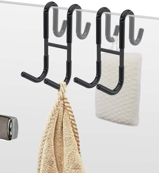 Rust-Resistant Door Mount Shower Hook