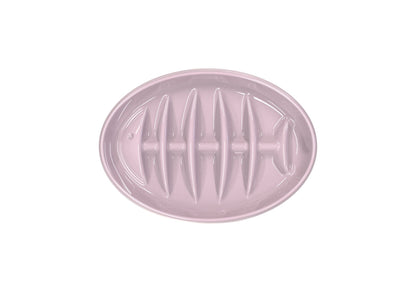 Fishbone Slow Feeder Bowl for Cats & Small Dogs