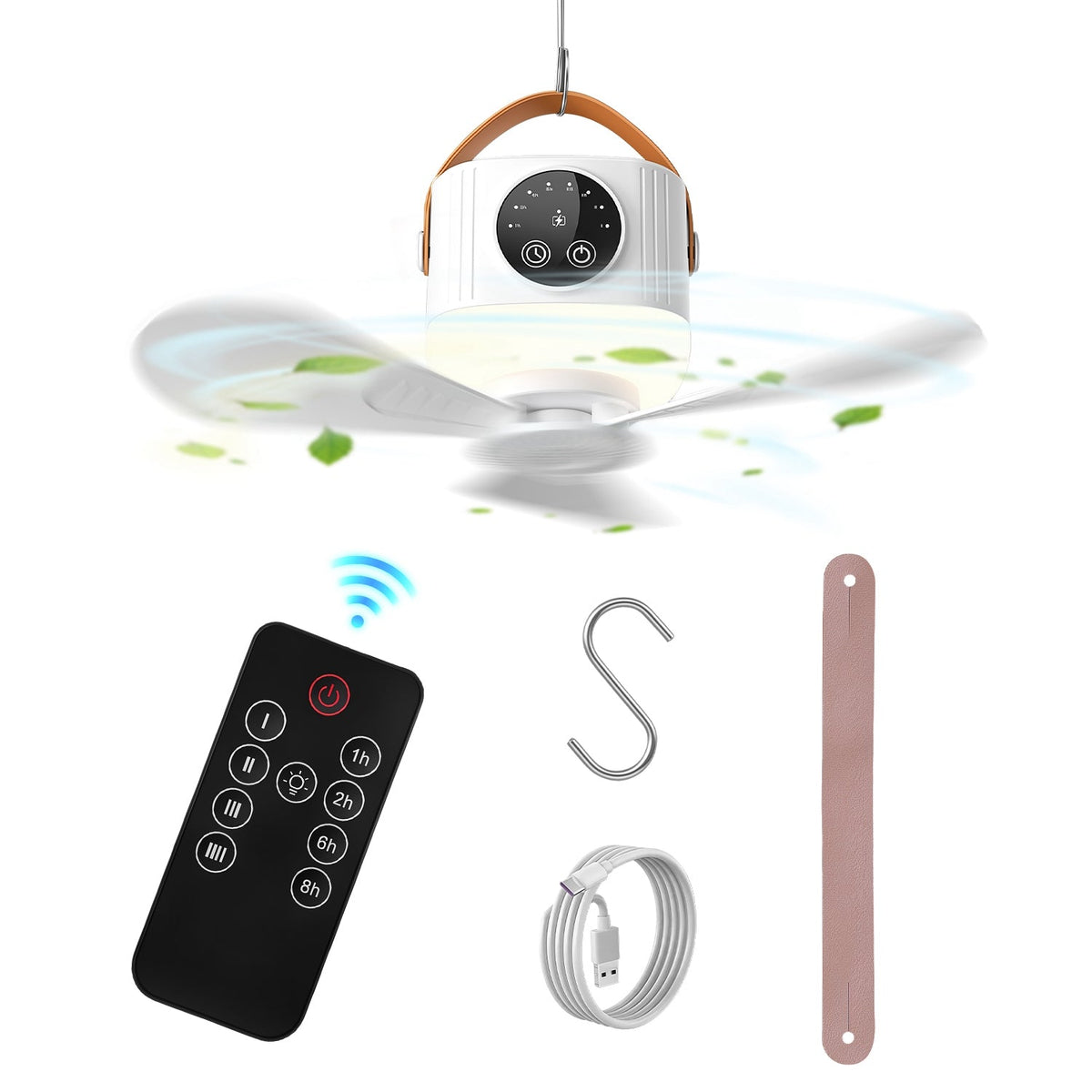 Rechargeable Tent Ceiling Fan