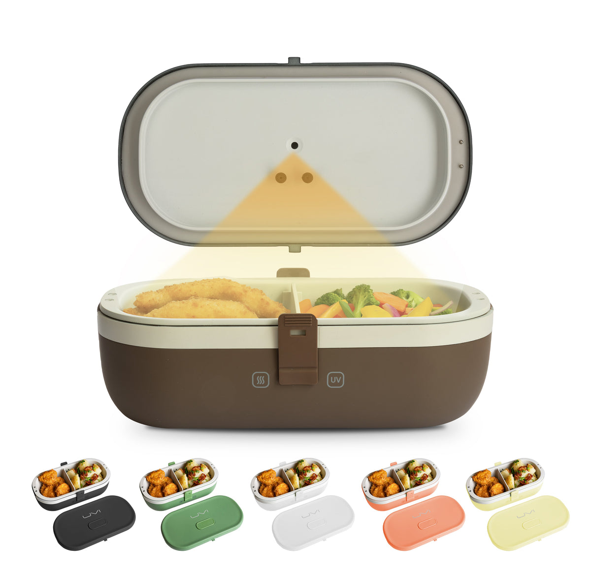 USB-C Self-Heating Lunch Box with UV Sanitizer