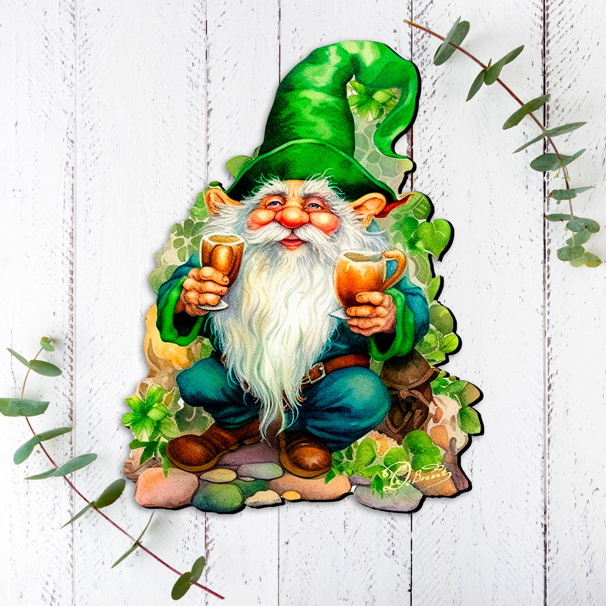 St. Patrick’s Day Gnome Door Hanger