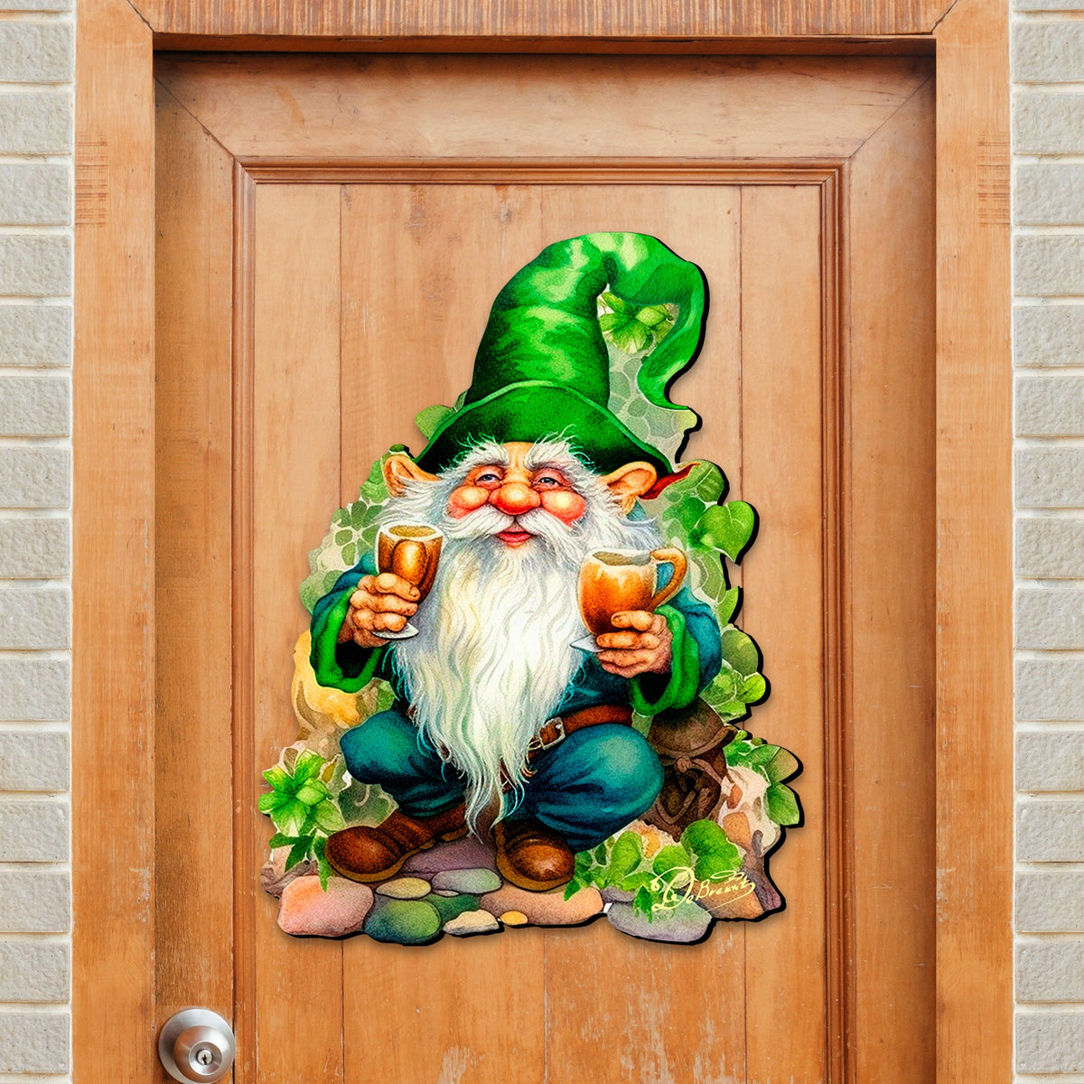 St. Patrick’s Day Gnome Door Hanger