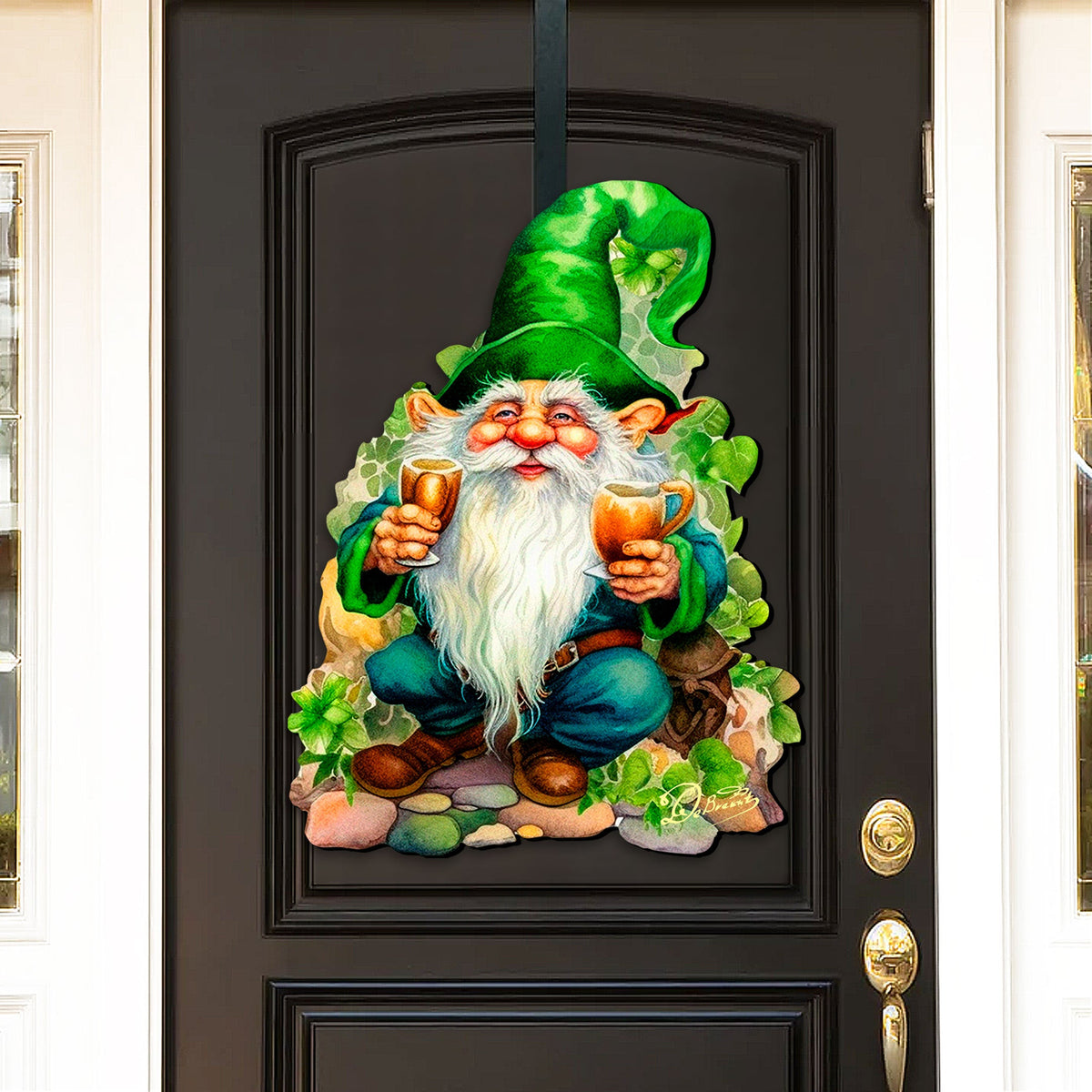 St. Patrick’s Day Gnome Door Hanger