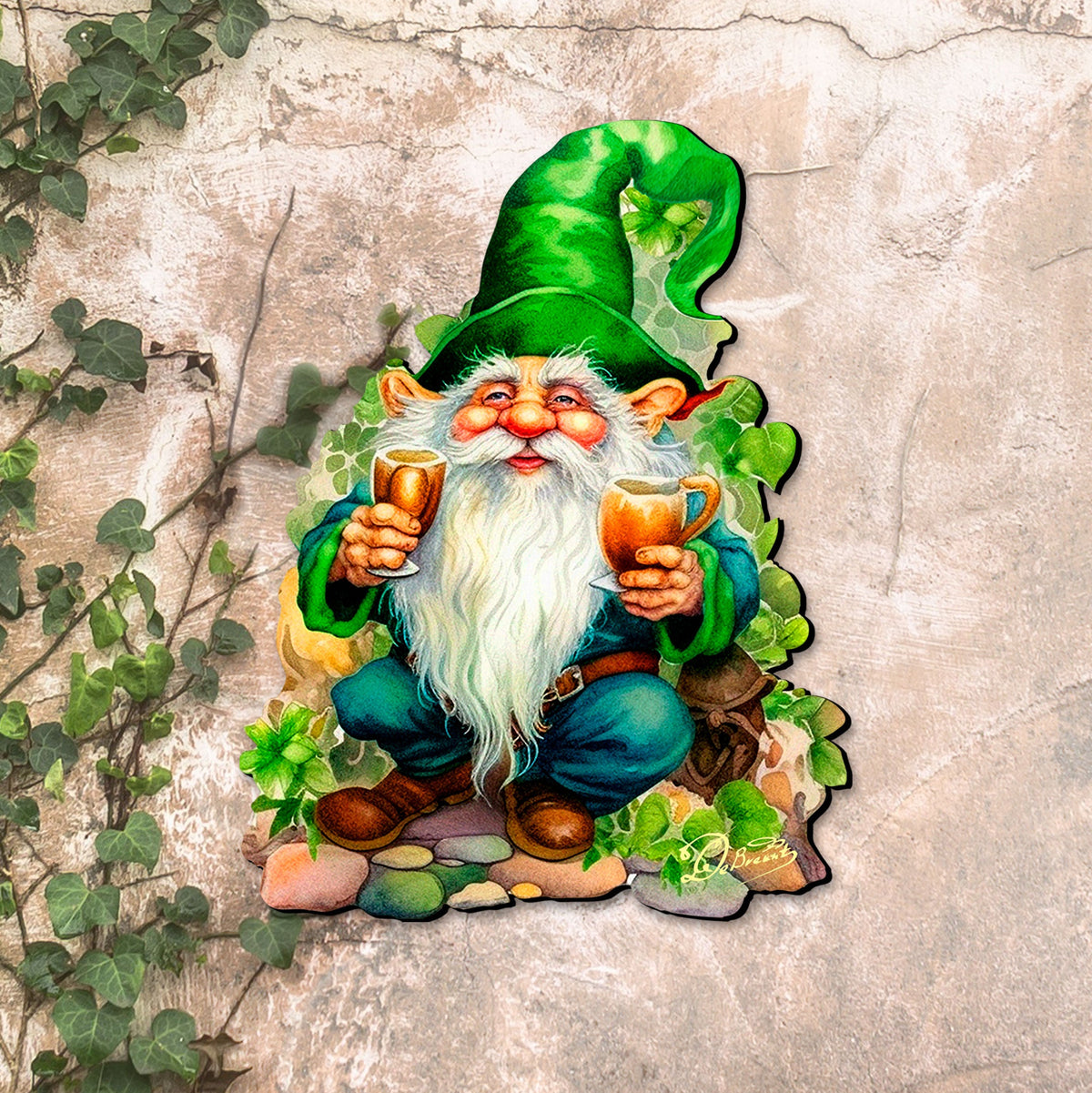 St. Patrick’s Day Gnome Door Hanger