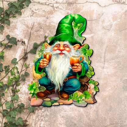 St. Patrick’s Day Gnome Door Hanger