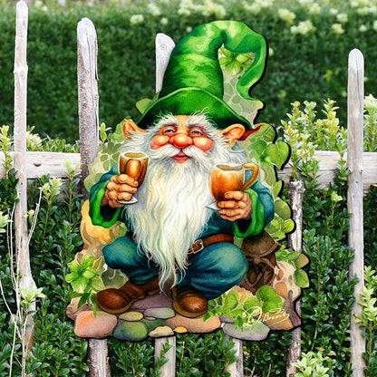 St. Patrick’s Day Gnome Door Hanger