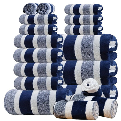 18-Piece Quick-Dry Bath Towel Set