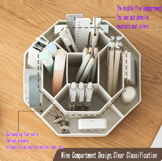 Rotating Desktop Pen Holder