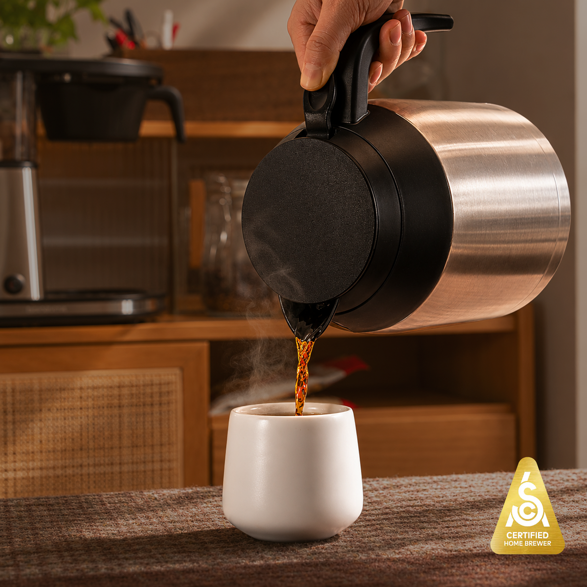 Connoisseur 8-Cup Coffee Brewer with Thermal Carafe