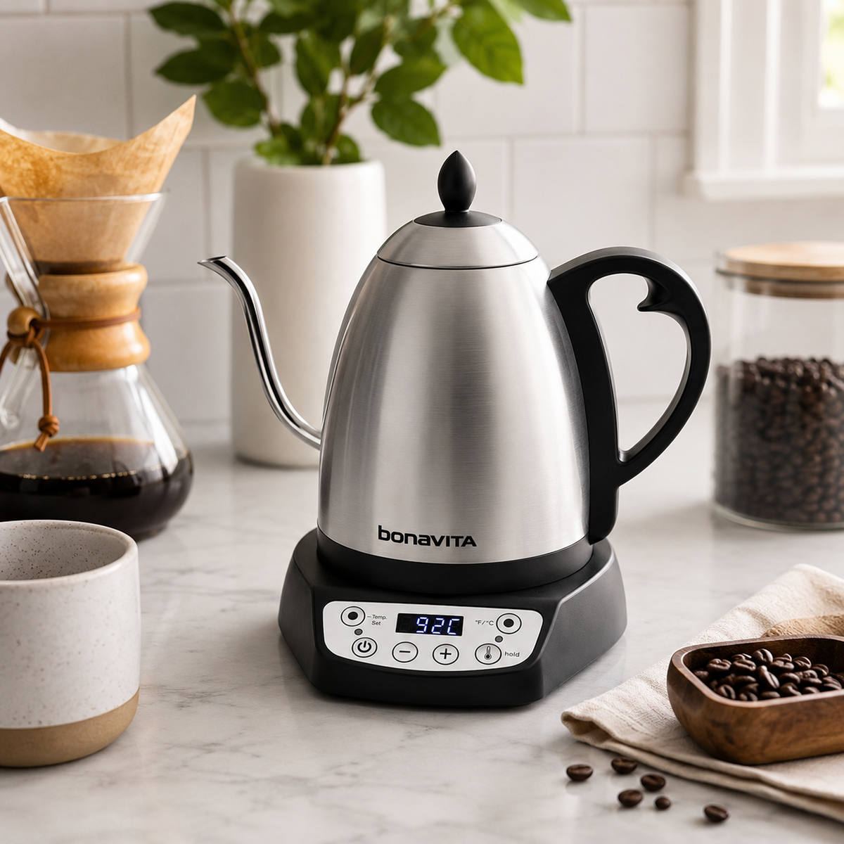 Bonavita Classic 1L Temperature-Control Gooseneck Kettle