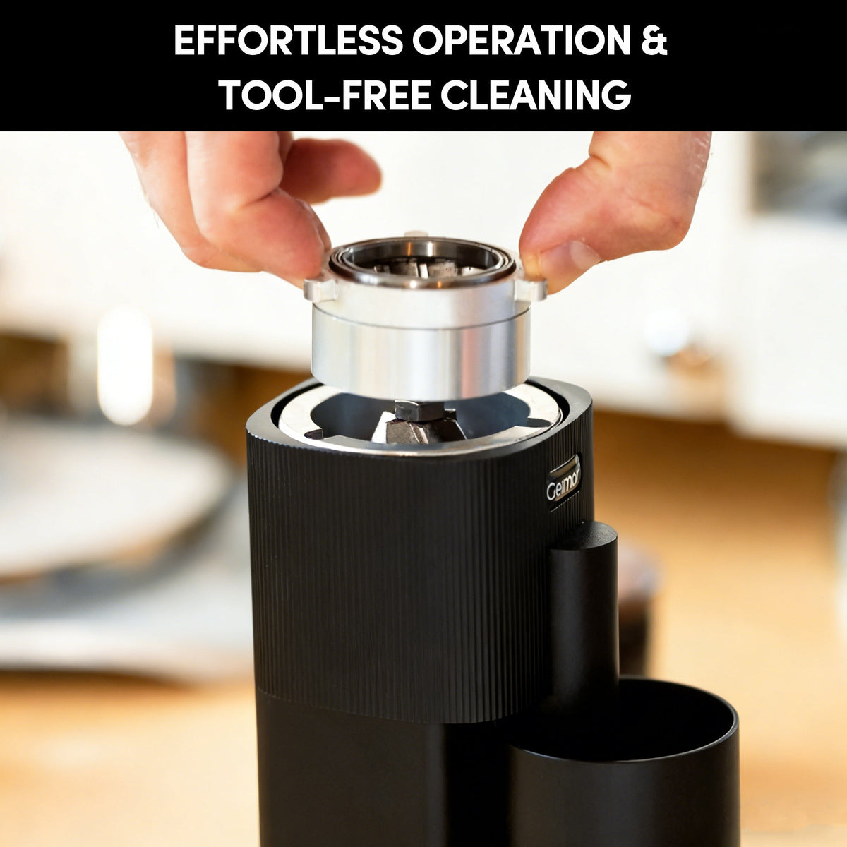 Geimori T38 Portable Coffee Grinder, 38mm Burr