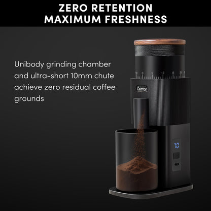 Geimori T38 Portable Coffee Grinder, 38mm Burr
