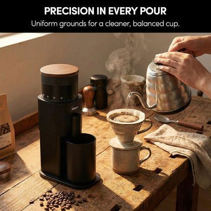 Geimori T38 Portable Coffee Grinder, 38mm Burr