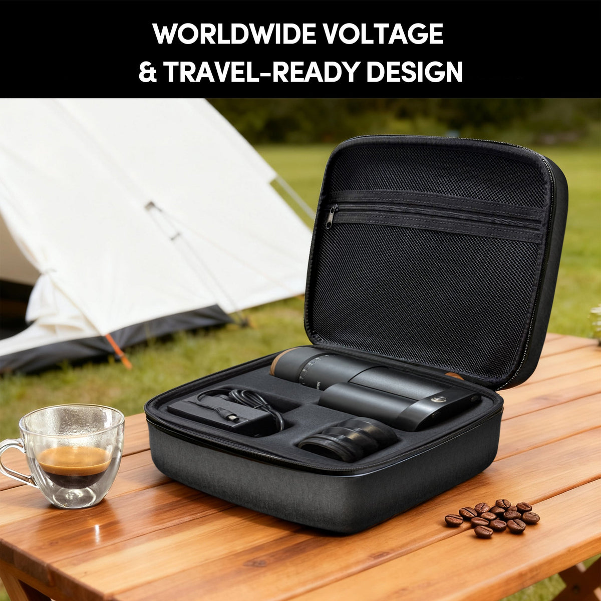 Geimori T38 Plus Portable Coffee Grinder, 38mm Burr