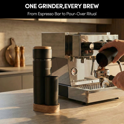 Geimori T38 Plus Portable Coffee Grinder, 38mm Burr