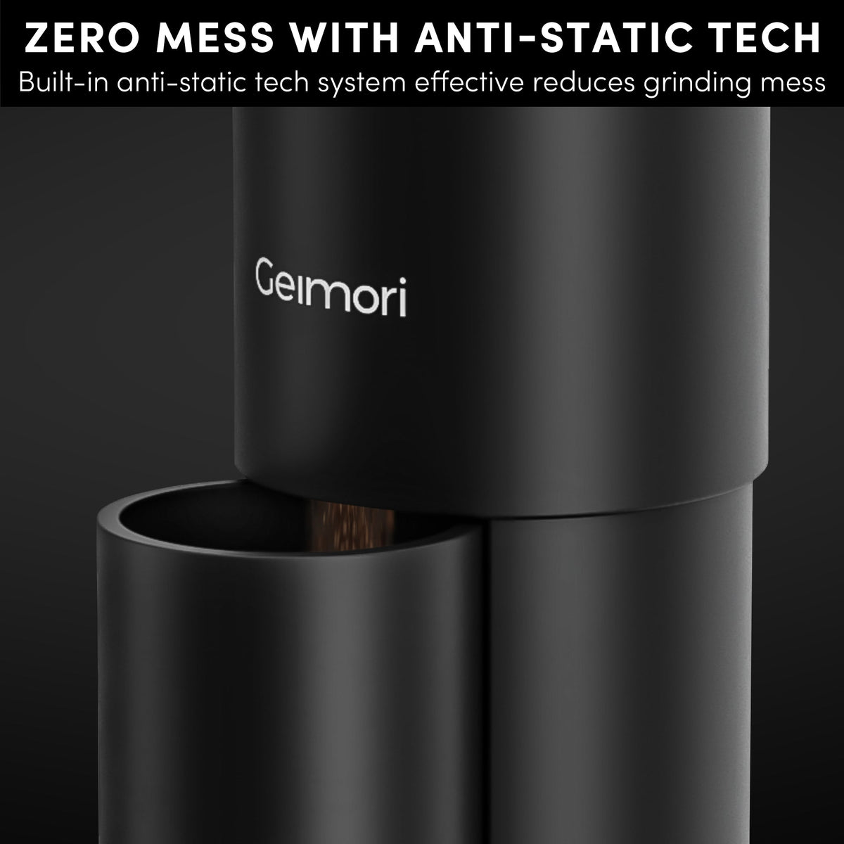 Geimori T38 Plus Portable Coffee Grinder, 38mm Burr