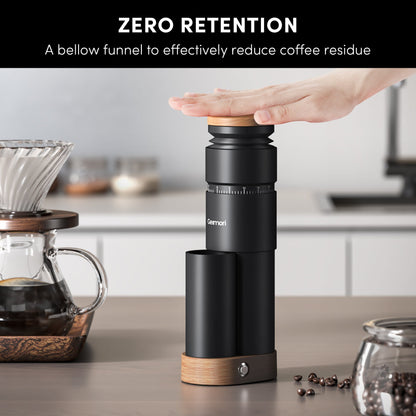Geimori T38 Plus Portable Coffee Grinder, 38mm Burr