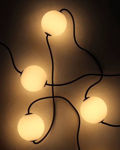 Orb Plug-in String Lights