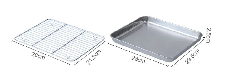 Stainless Steel BBQ & Steaming Mesh Rack