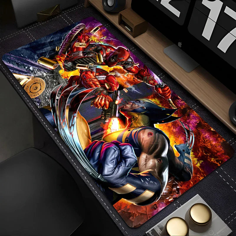 Deadpool Gaming Desk Mat, 900 × 400mm