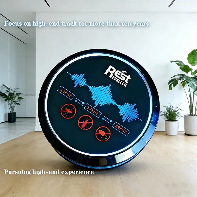 PestPulse™ Repeller 🐭🔊 — Smart Ultrasonic Pest Control