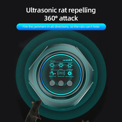 PestPulse™ Repeller 🐭🔊 — Smart Ultrasonic Pest Control