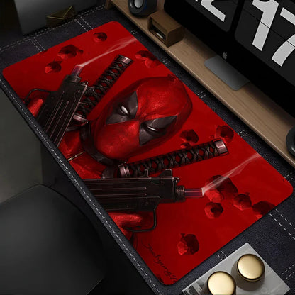 Deadpool Gaming Desk Mat, 900 × 400mm