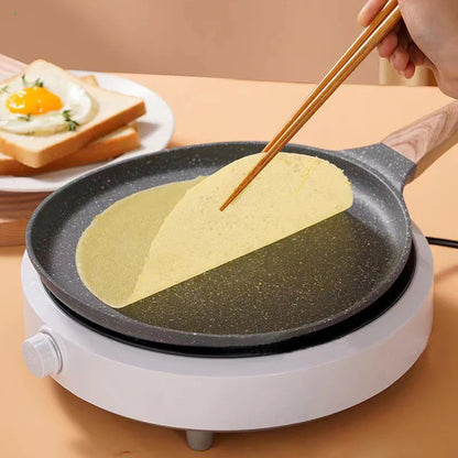 Flat-Bottom Nonstick Frying Pan