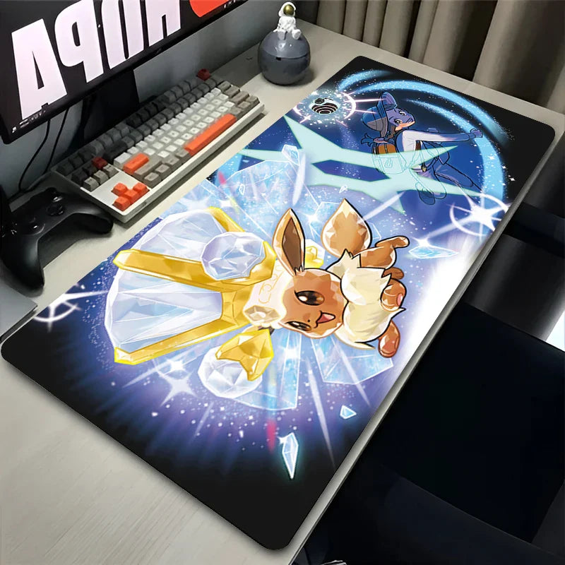 Eevee Anime Gaming Desk Mat