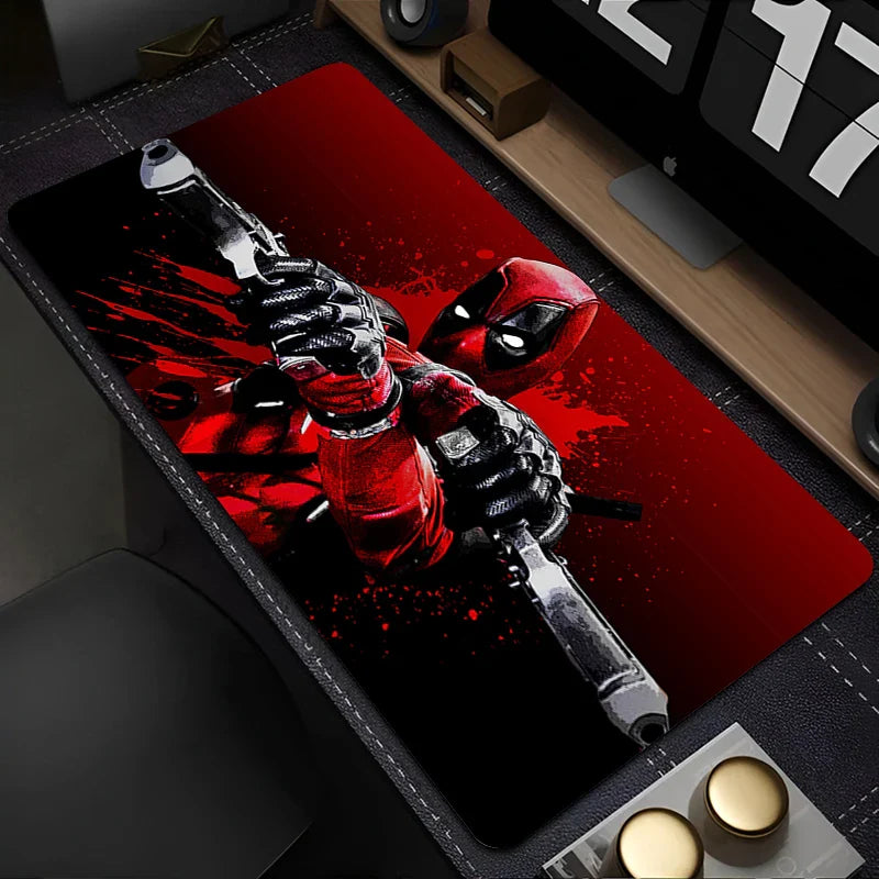 Deadpool Gaming Desk Mat, 900 × 400mm