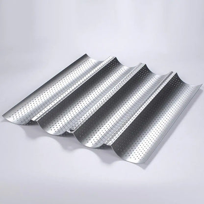 Nonstick Perforated Baguette Baking Pan